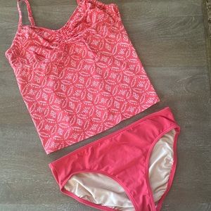 Size 12/14 Landsend tankini with bottoms